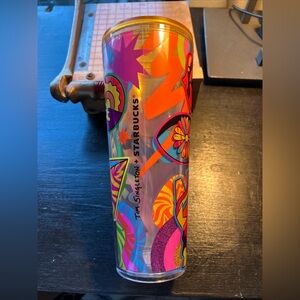 Starbucks Cold Cup Tumbler 24 oz Venti Tim Singleton Pride